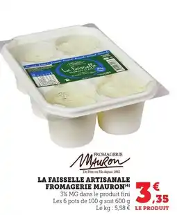 Bi1 La faisselle artisanale fromagerie mauron offre