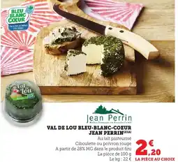 Bi1 JEAN PERRIN Val de lou bleu-blanc-coeur offre