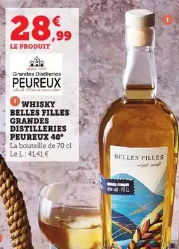 Bi1 Whisky belles filles grandes distilleries peureux 40° offre