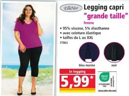 Norma ELLE NOR Legging capri "grande taille" offre