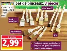 Norma Set de pinceaux offre