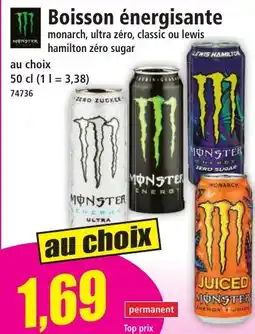Norma MONSTER Boisson énergisante offre