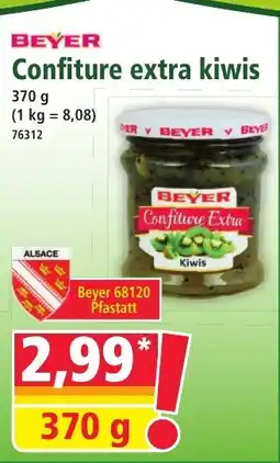 Norma BEYER Confiture extra kiwis offre