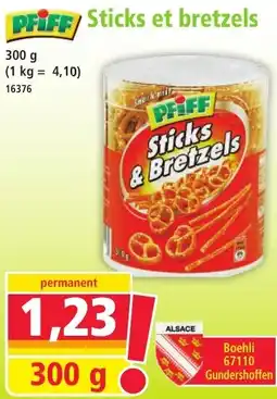 Norma PFIFF Sticks et bretzels offre