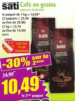 Norma Café en grains espresso fortissimo offre