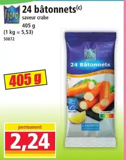 Norma 24 bâtonnets offre