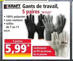 Norma KRAFT Gants de travail offre