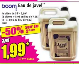 Norma BOOM Eau de javel offre