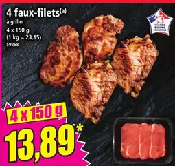 Norma 4 faux-filets offre
