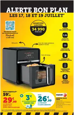 U Express FAGOR Airfryer offre