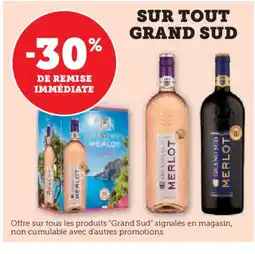 U Express Sur tout grand sud offre