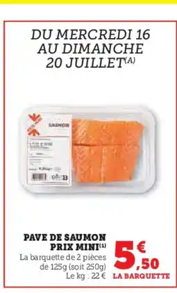 U Express Pave de saumon offre