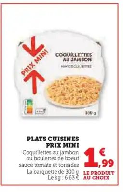 U Express Plats cuisines offre