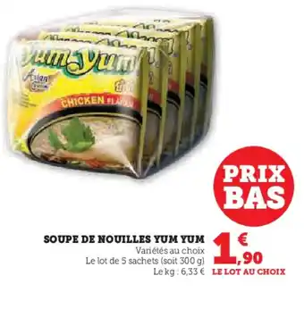 U Express YUM YUM Soupe de nouilles offre