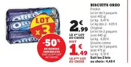 U Express OREO Biscuits offre