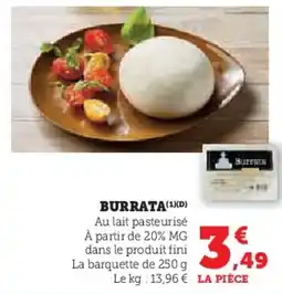 U Express Burrata offre