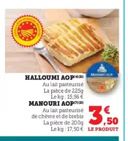 U Express Halloumi aop offre