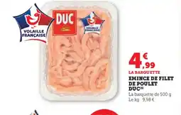 U Express DUC Eminces de filet de poulet offre