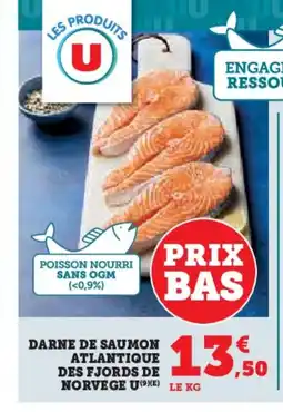 U Express Darne de saumon atlantique des fjords de norvege u offre