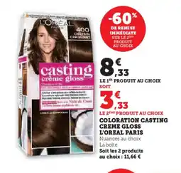 U Express L'OREAL PARIS Coloration casting creme gloss offre