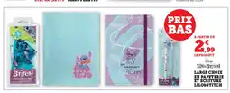 Hyper U Large choix en papeterie et ecriture lilo stitch offre