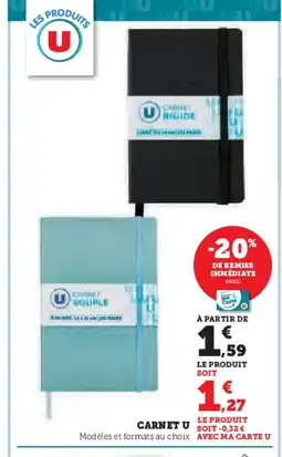 Hyper U Carnet u offre