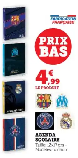 Hyper U Agenda scolaire offre