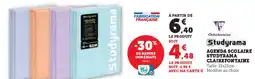Hyper U CLAIREFONTAINE Agenda scolaire studyrama offre