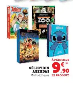 Hyper U Sélection agendas offre