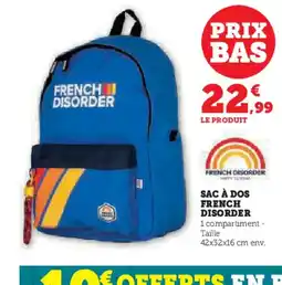 Hyper U Sac à french disorder offre