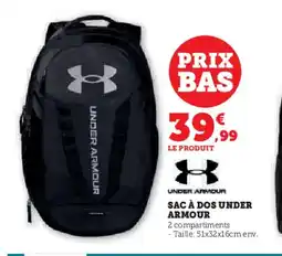 Hyper U UNDER ARMOUR Sac à dos offre