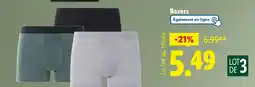 Lidl Boxers offre