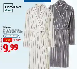 Lidl Peignoir offre