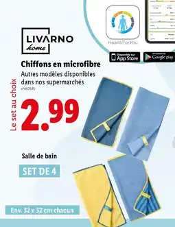 Lidl Chiffons en microfibre offre