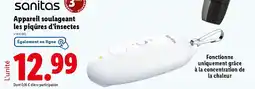Lidl SANITAS Appareil soulageant les piqûres d'insectes offre