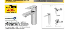 Castorama GOODHOME Mitigeurs chromés Aisai offre