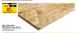 Castorama Dalle OSB 2 RL4 offre