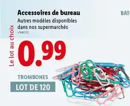 Lidl Accessoires de bureau offre