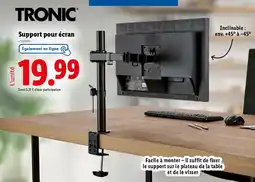 Lidl TRONIC Support pour écran offre