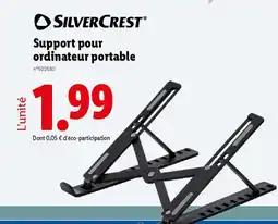 Lidl SILVERCREST Support pour ordinateur portable offre