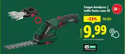 Lidl Coupe-bordures / taille-haies sans fil offre