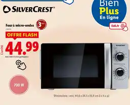 Lidl SILVERCREST Four à micro-ondes offre