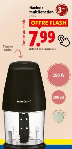 Lidl SILVERCREST Hachoir multifonction offre