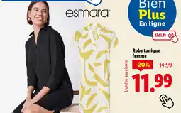 Lidl Robe tunique femme offre