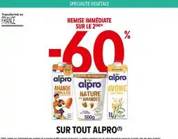 Intermarché ALPRO Sur tout offre