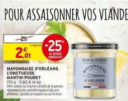 Intermarché MARTIN-POURET Mayonnaise d'orléans l'onctueuse offre
