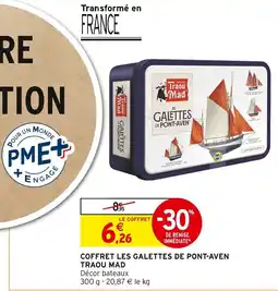 Intermarché TRAOU MAD Coffret les galettes de pont-aven offre