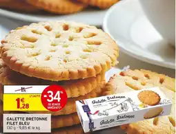Intermarché Galette bretonne filet bleu offre