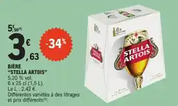 E.Leclerc Bière stella artois offre