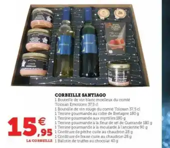 Super U Corbeille Santiago offre